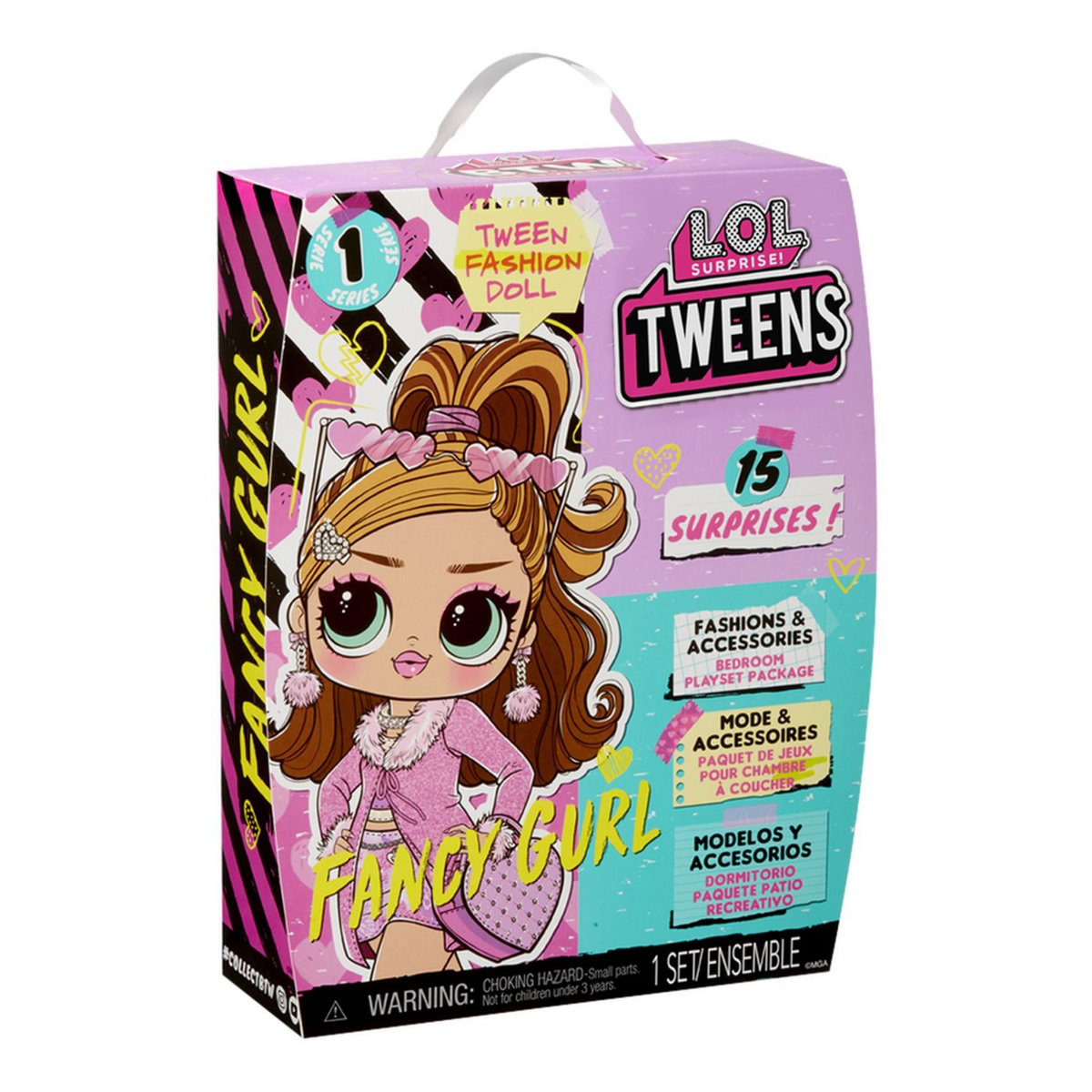 MGA LOL Surprise poupée Tweens Fancy Gurl 