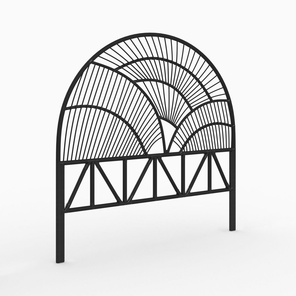 Rendez vous déco Tête de lit en rotin naturel 140 cm - Séléné