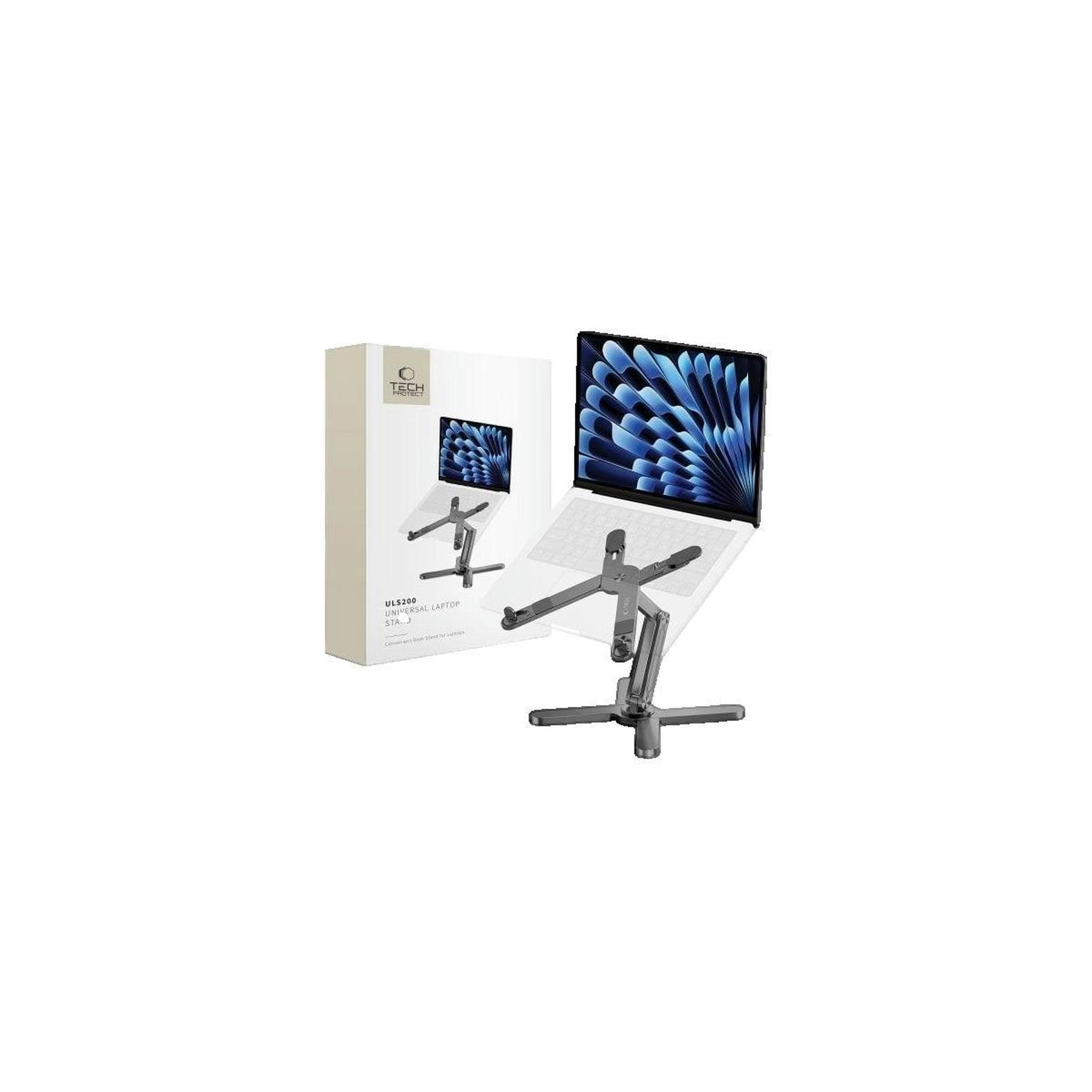 PROTECT EXPERT Support pour ordinateur portable Tech-Protect ULS200 gris aluminium