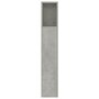 Voir la diapositive 5 : VIDAXL Armoire de tete de lit Gris beton 160x18,5x104,5 cm
