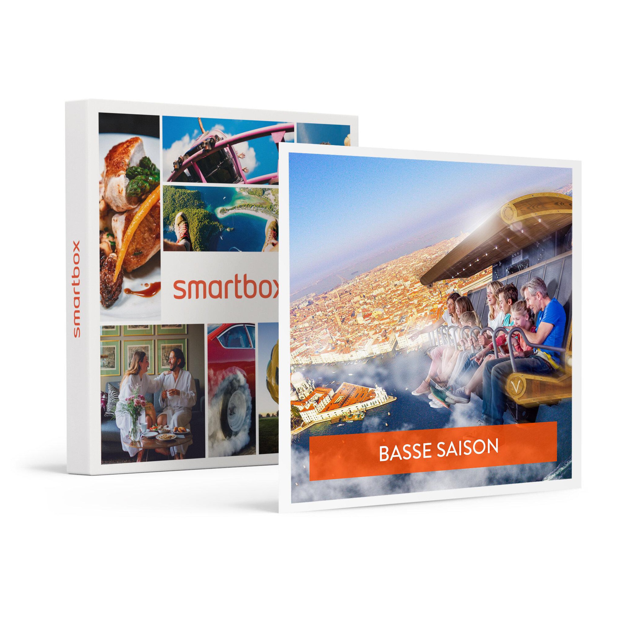 Voir la diapositive 1 : Smartbox Europa-Park 2025 en famille : 2 entrées adultes et 2 entrées enfants pour une journée en basse saison - Coffret Cadeau Sport & Aventure