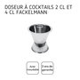 Voir la diapositive 4 : Fackelmann Doseur à alcool pour cocktails Fackelmann Bar Concept