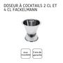 Voir la diapositive 4 : Fackelmann Doseur à alcool pour cocktails Fackelmann Bar Concept