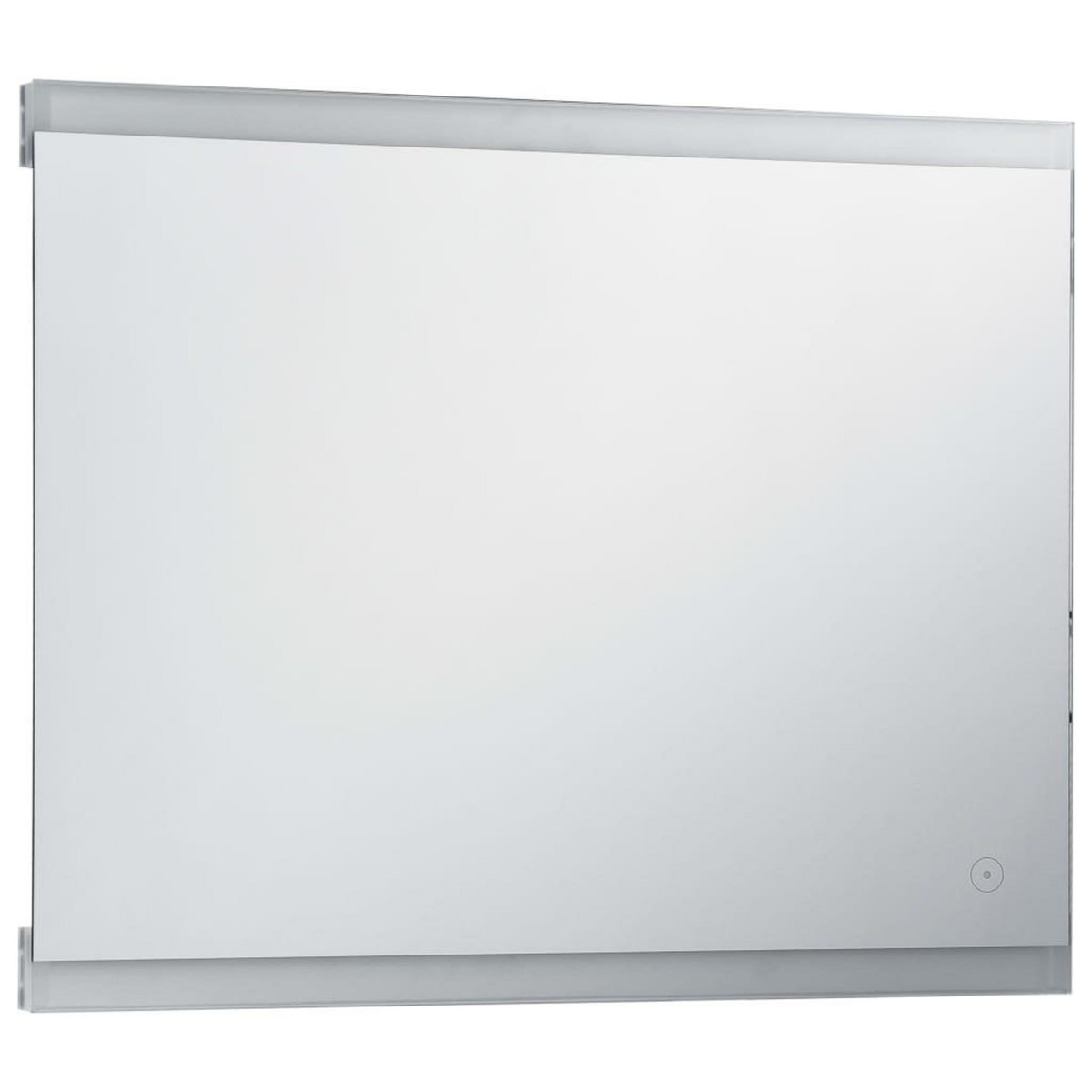 VIDAXL Miroir mural a LED de salle de bain et capteur tactile 80x60 cm