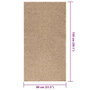 Voir la diapositive 6 : VIDAXL Tapis ZIZUR 80x150 cm aspect de jute interieur et exterieur