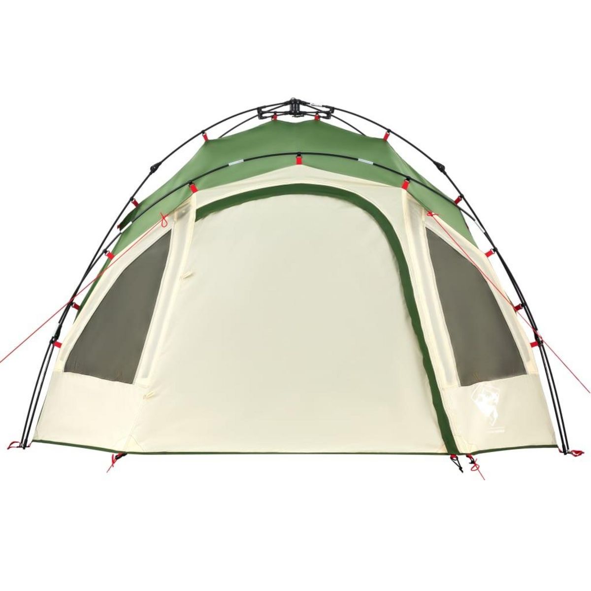 VIDAXL Tente de camping a dome 3 personnes vert liberation rapide