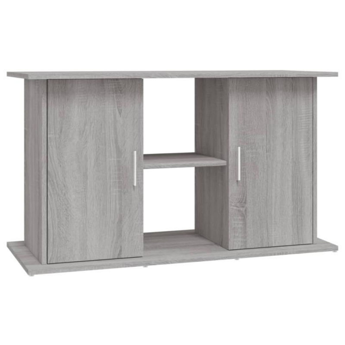 VIDAXL Support pour aquarium sonoma gris 101x41x58cm bois d ingénierie