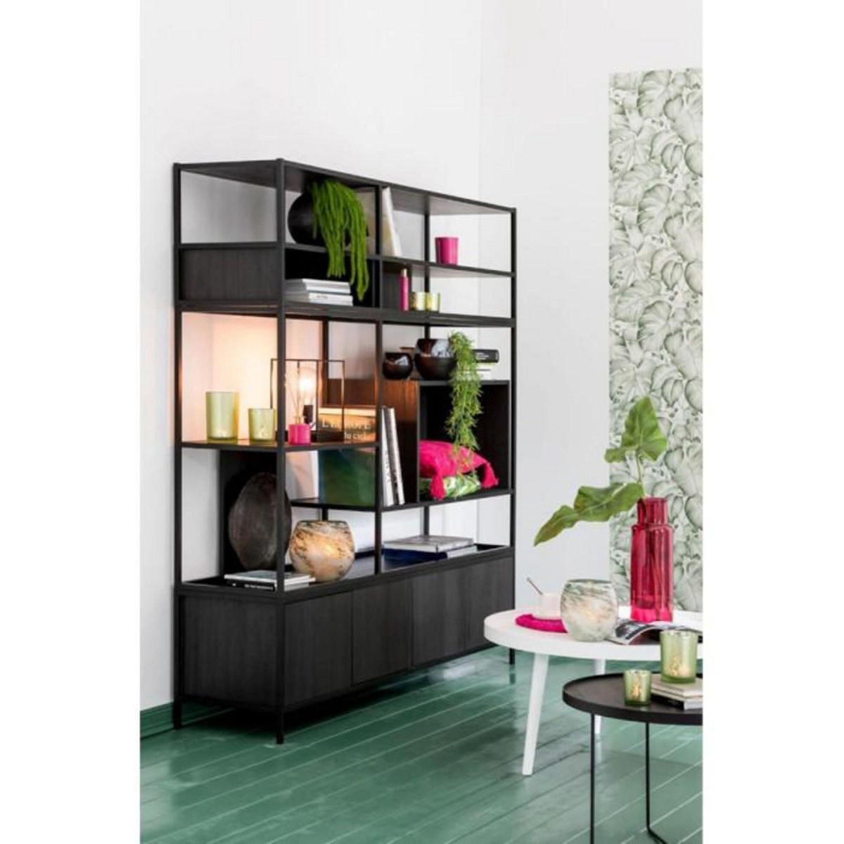 Paris Prix Coussin Déco Carrée  Fayola  45x45cm Rose