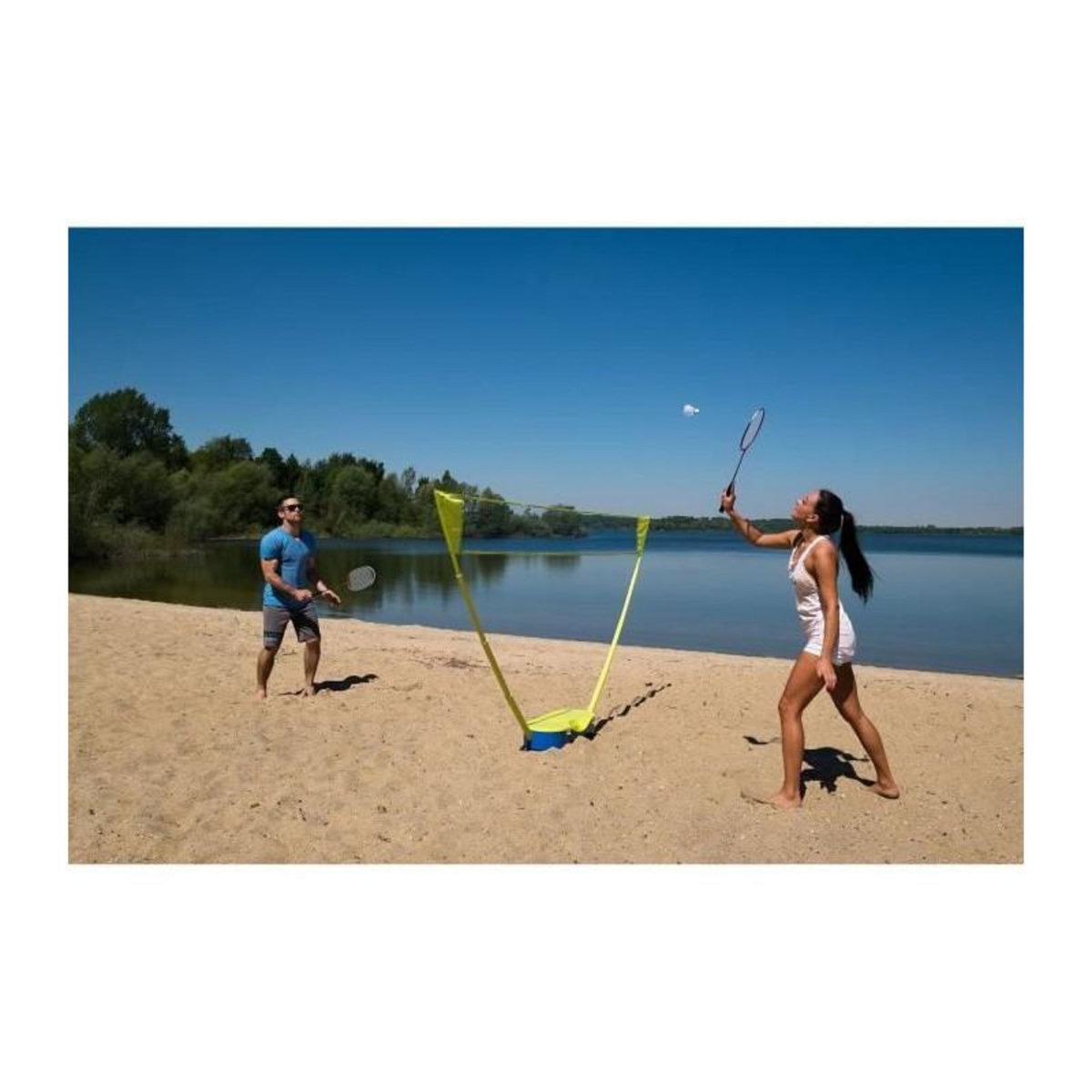 SCHILDKROT Donic Schildkröt badmintonset 5 pieces Bleu / Jaune