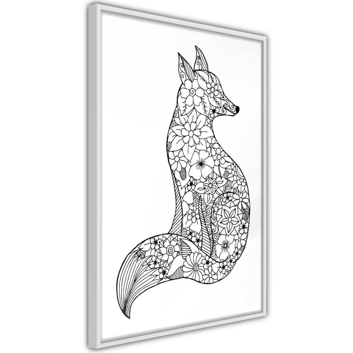 Paris Prix Affiche Murale Encadrée  Openwork Fox