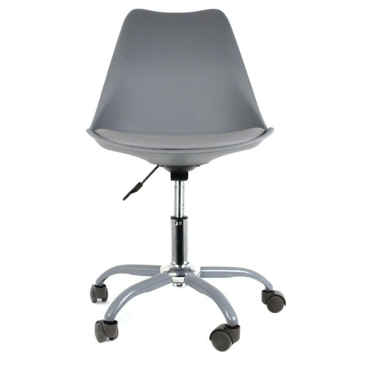 The Home Deco Factory Chaise de bureau Kiruna gris