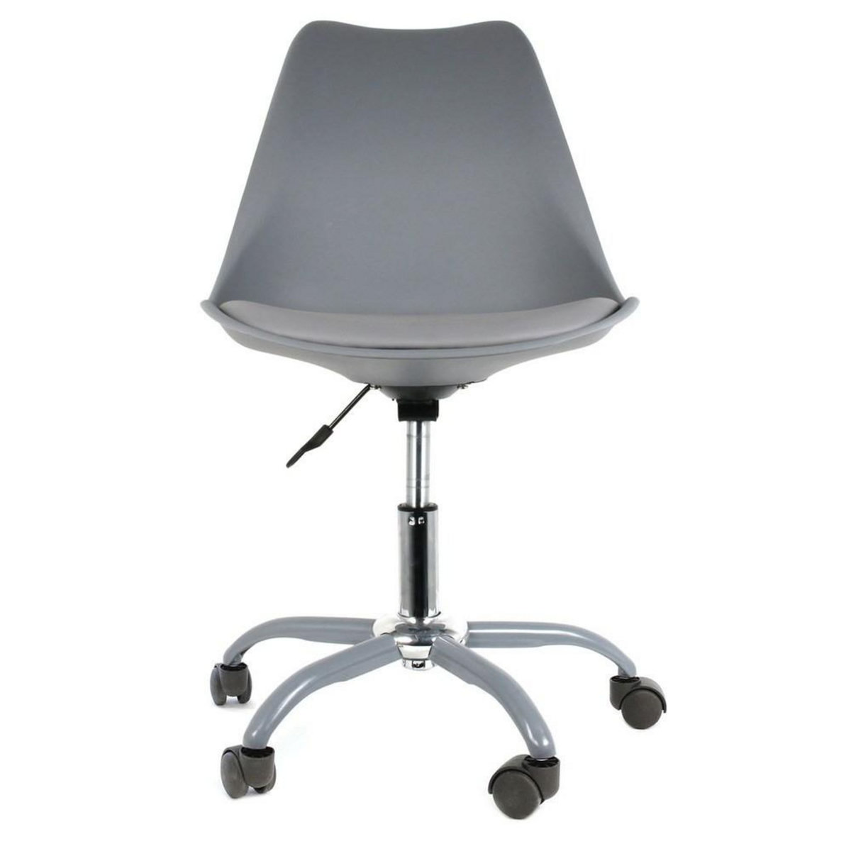 The Home Deco Factory Chaise de bureau Kiruna gris