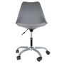 Voir la diapositive 2 : The Home Deco Factory Chaise de bureau Kiruna gris