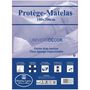 Voir la diapositive 2 : COTON PUR Protège matelas imperméable, absorbant et anti-acariens 180 x 200 cm