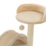 Voir la diapositive 5 : VIDAXL Arbre a chat avec griffoir en sisal 40 cm Beige et Marron