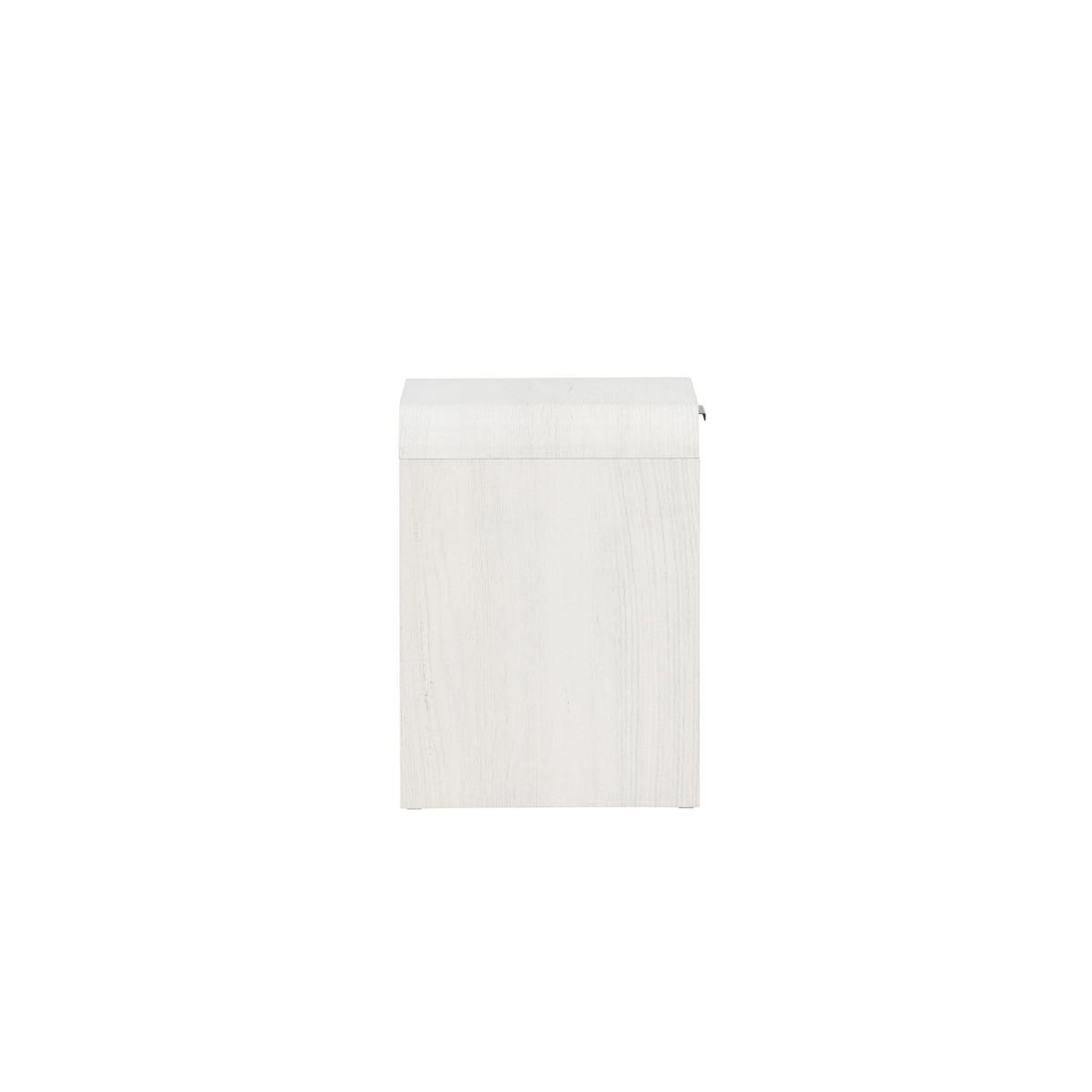 Voir la diapositive 3 : Paris Prix Table de chevet design  lyngdal  40cm blanc