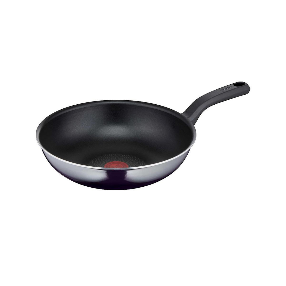 TEFAL Wok Tefal 28 cm en Aluminium Titané noir