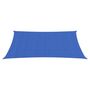 Voir la diapositive 3 : VIDAXL Voile d'ombrage 160 g/m^2 Bleu 2x3,5 m PEHD
