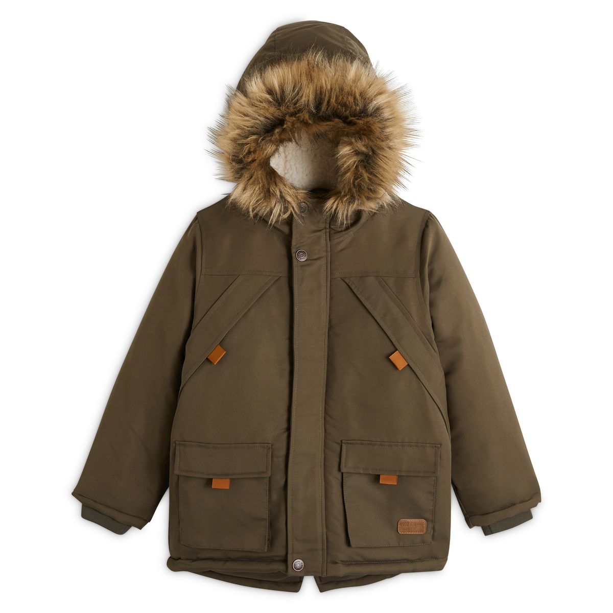 INEXTENSO Parka doublée sherpa bébé garçon pas cher