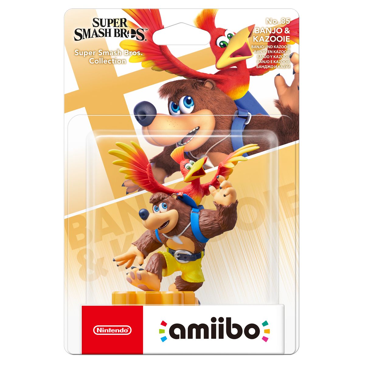 NINTENDO Figurine Amiibo Banjo & Kazooie N°85