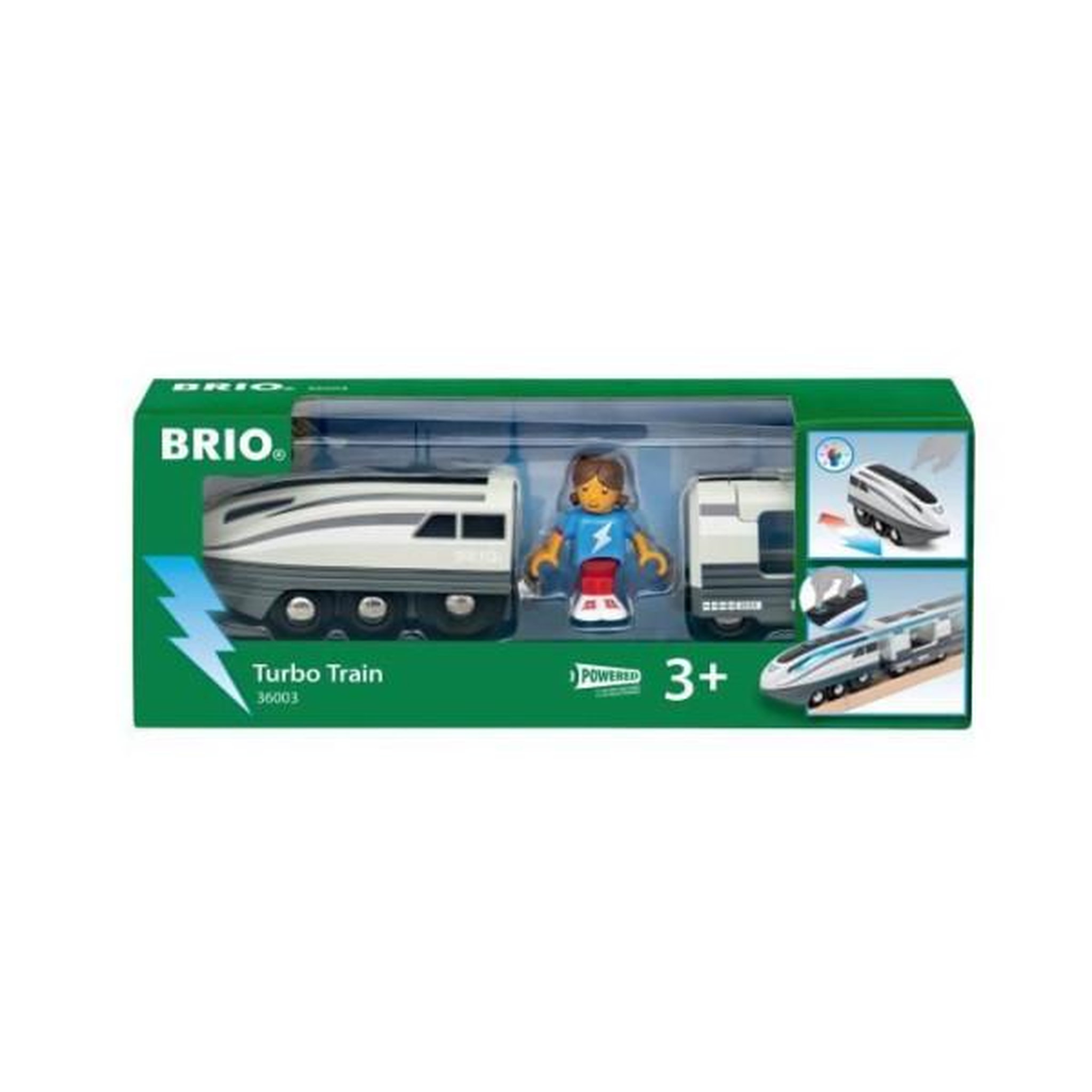 Brio Brio - train électrique locomotive a piles super rapide