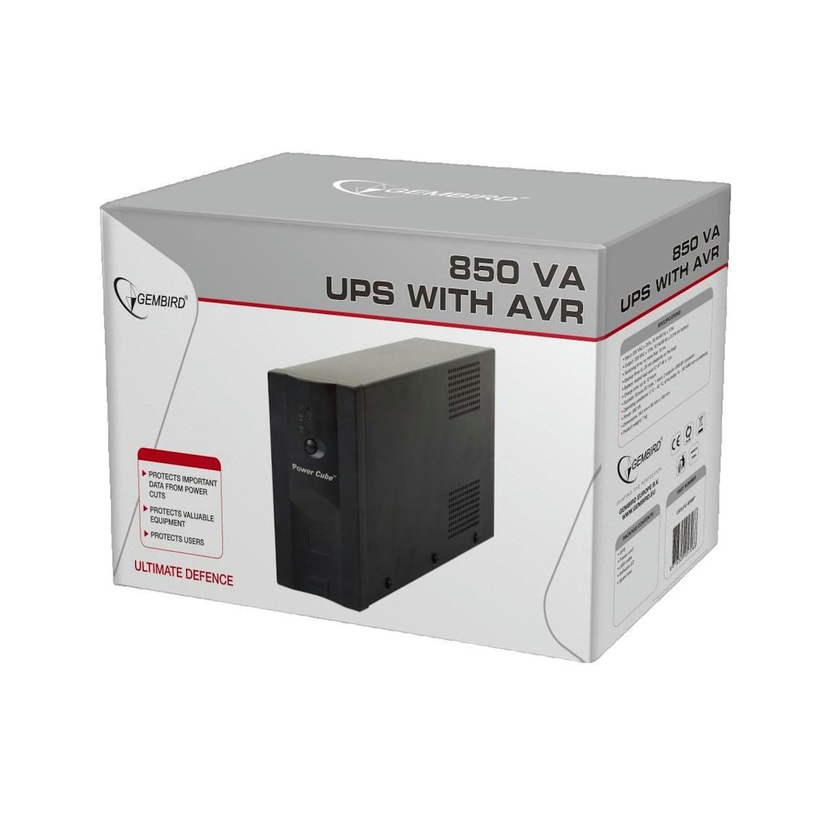 ENERGENIE Onduleur Energenie Gembird UPS-PC-850AP 0,85 kVA