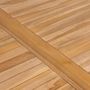 Voir la diapositive 5 : VIDAXL Table de jardin 150x90x77 cm Bois de teck solide