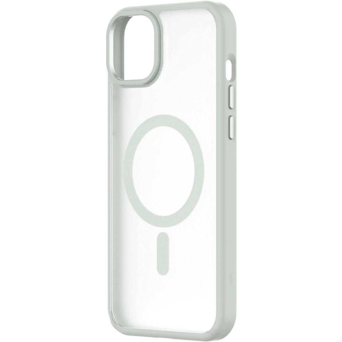 Qdos Coque bumper Iphone 15 Plus MagSafe Hybrid SNAP Vert
