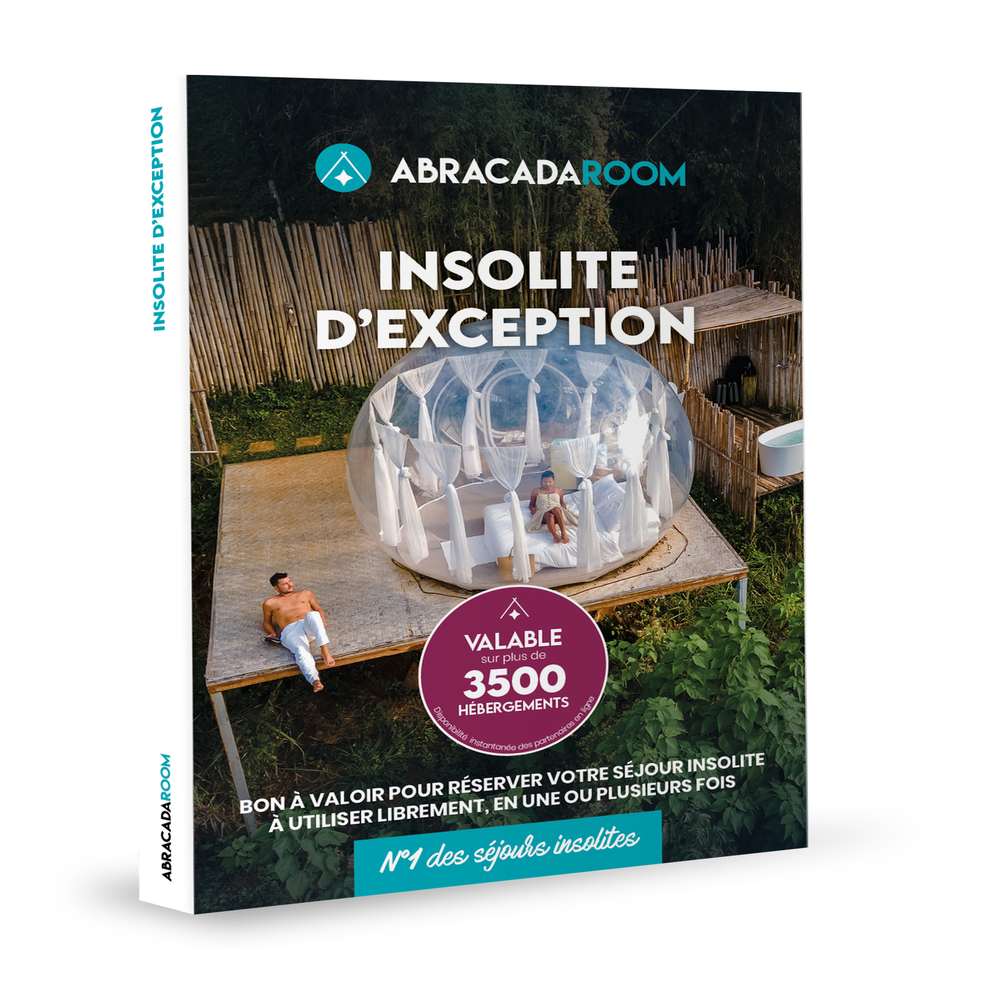 Voir la diapositive 2 : ABRACADAROOM Coffret cadeau Abracadaroom - 100% insolite d'exception