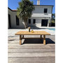 Voir la diapositive 6 : Paris Prix Salon de Jardin 7 Places  Serena  203cm Naturel