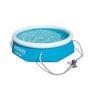 Voir la diapositive 2 : BESTWAY Piscine hors sol Fast Set&trade; diamètre 244 x 66 cm