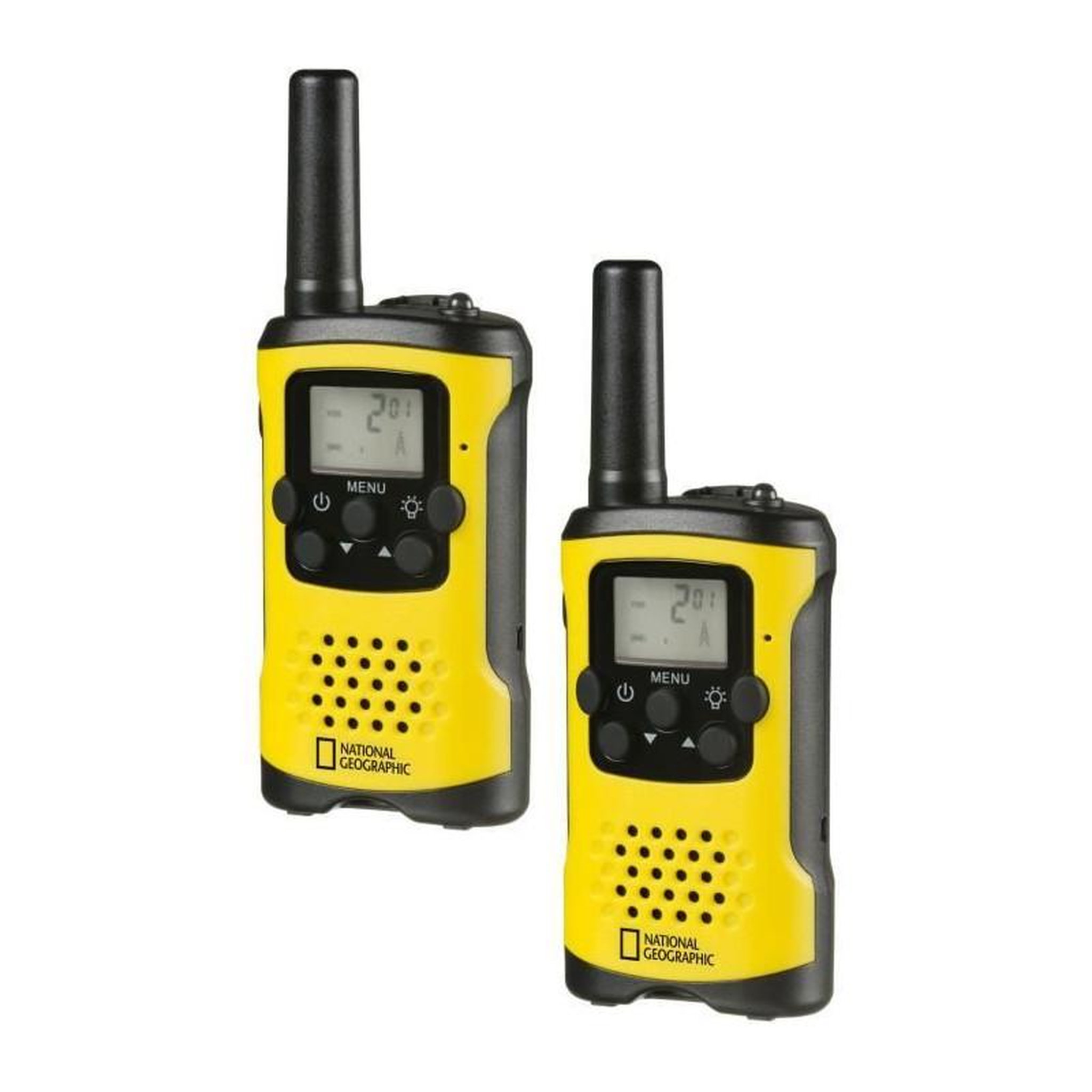 Voir la diapositive 1 : Bresser Walkie-Talkies enfant - National Geographi -c a longue portée (jusqu'a 6 km) et fonction mains libres