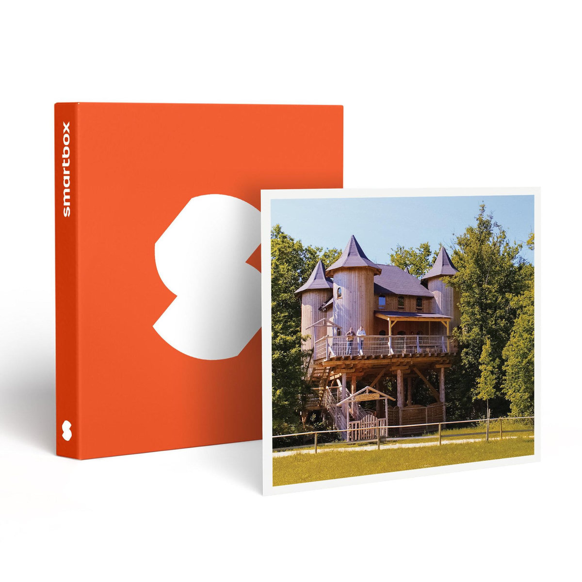 Smartbox Séjour insolite en famille : 3 jours dans les arbres avec chasse au trésor près de Poitiers - Coffret Cadeau Séjour