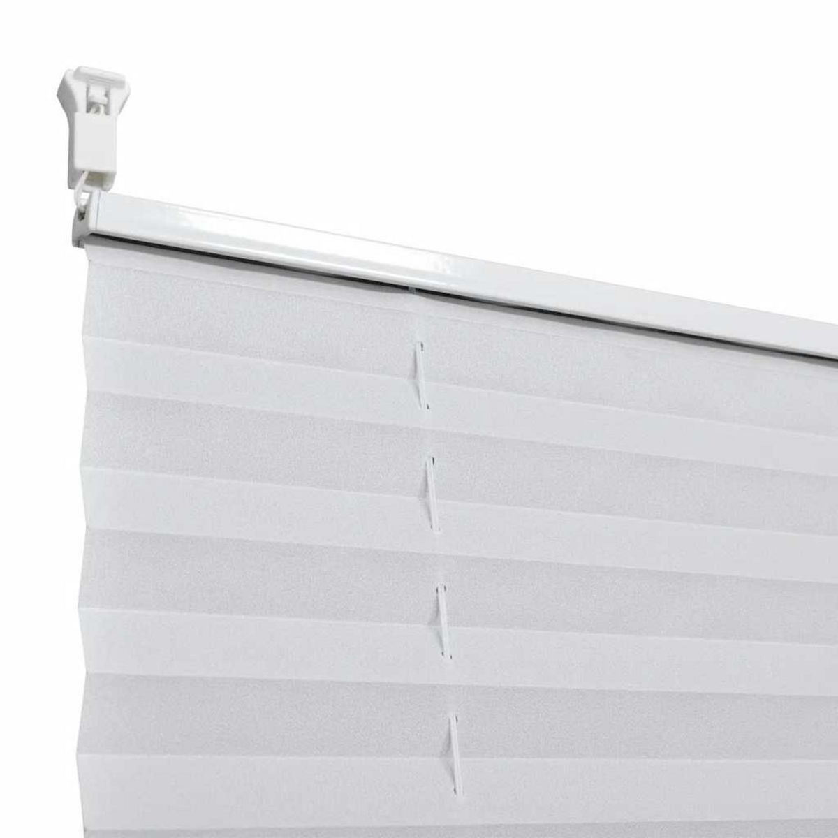 VIDAXL Store plisse 110x125 cm Blanc