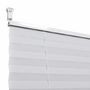 Voir la diapositive 5 : VIDAXL Store plisse 110x125 cm Blanc