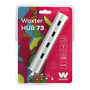 Voir la diapositive 2 : Woxter Hub USB Woxter Hub 73 Argenté 7 ports USB 3.0