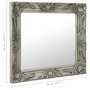 Voir la diapositive 6 : VIDAXL Miroir mural style baroque 50x50 cm Argente