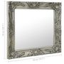 Voir la diapositive 6 : VIDAXL Miroir mural style baroque 50x50 cm Argente