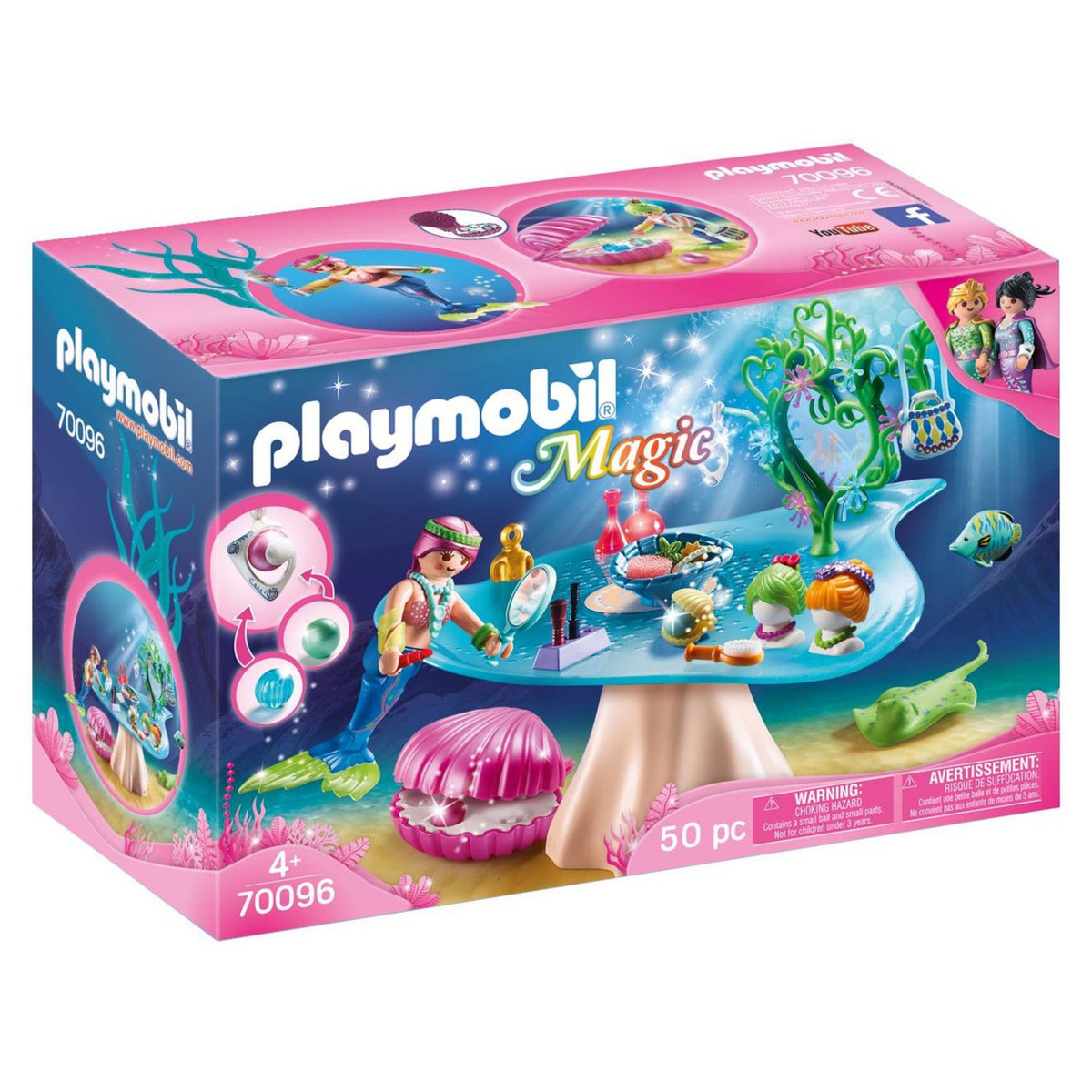 PLAYMOBIL 70096 - Magic - Salon de beauté et sirène
