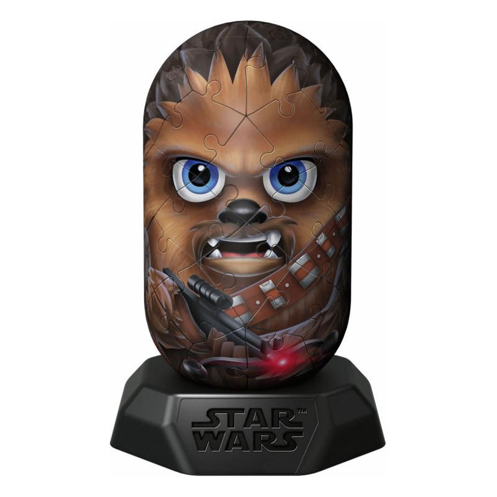 Voir la diapositive 2 : RAVENSBURGER Ravensburger - 3D Puzzle Star Wars Chewbacca, 54 pcs. 12001016 6