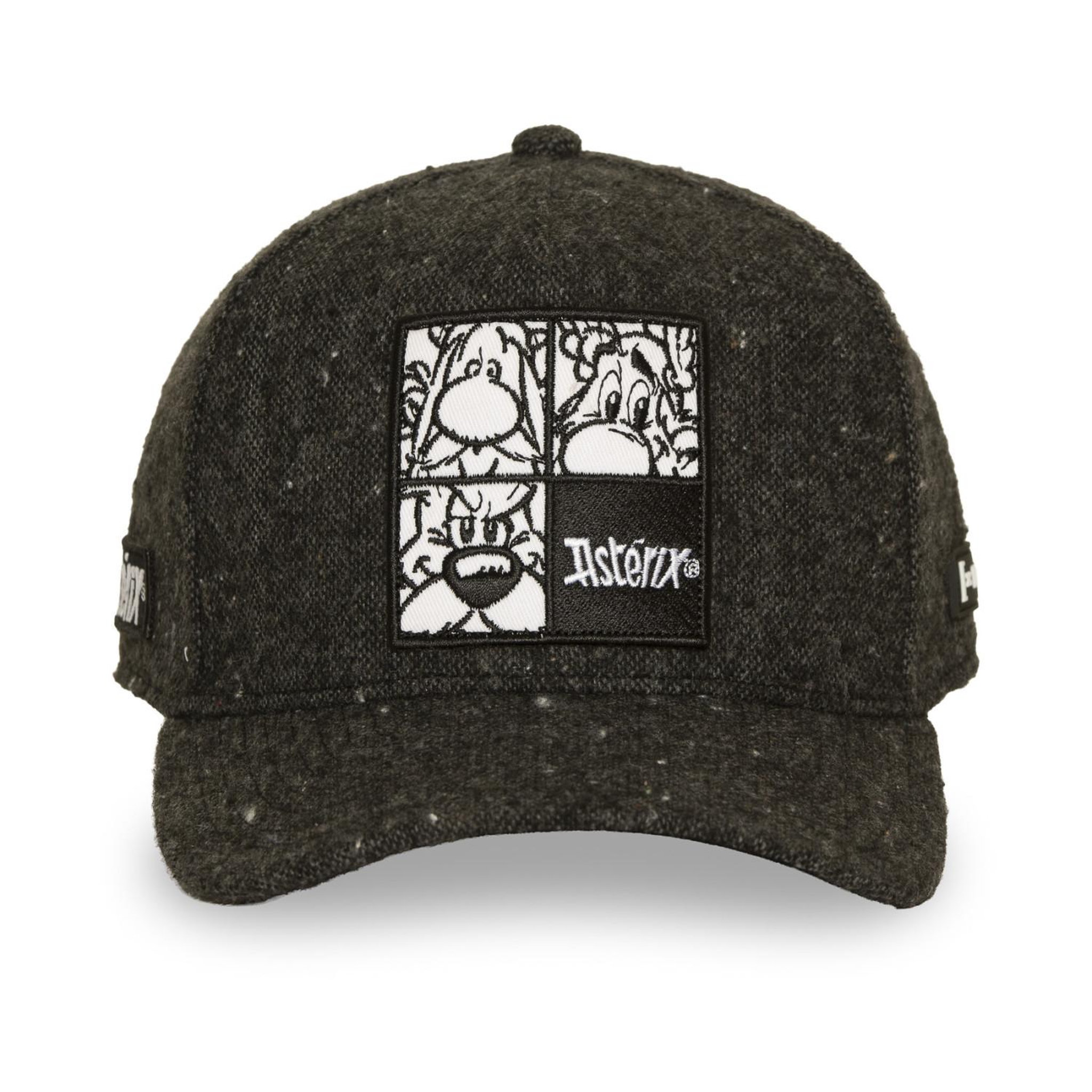 Voir la diapositive 2 : CAPSLAB Casquette trucker premium en nepi avec patch asterix nepi