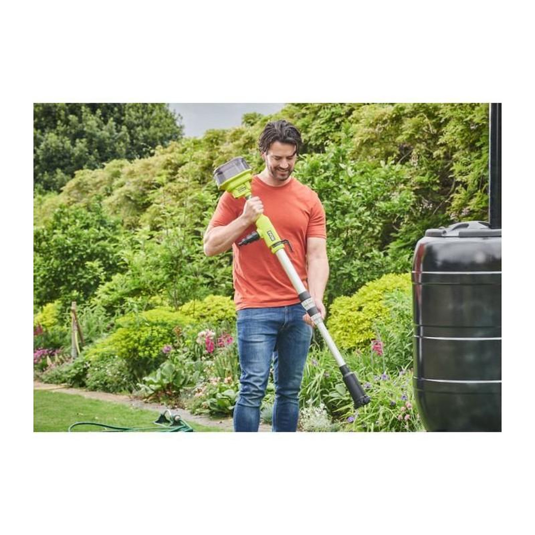 Voir la diapositive 3 : Ryobi Pompe télescopique 18V - RYOBI - 3 360 l/h - Hauteur max refoulement 7 m