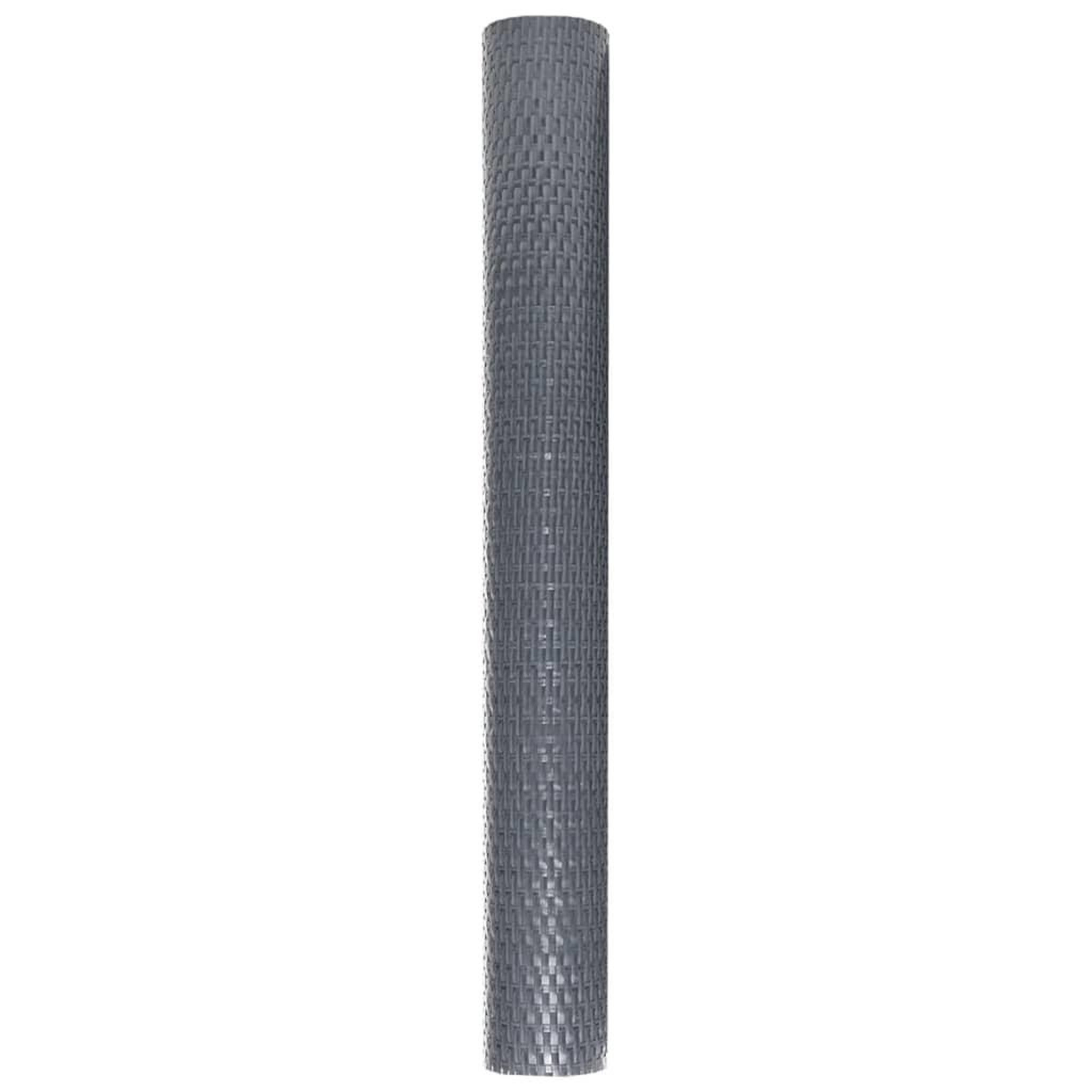 Voir la diapositive 4 : VIDAXL Paravent de balcon anthracite 300x90 cm resine tressee
