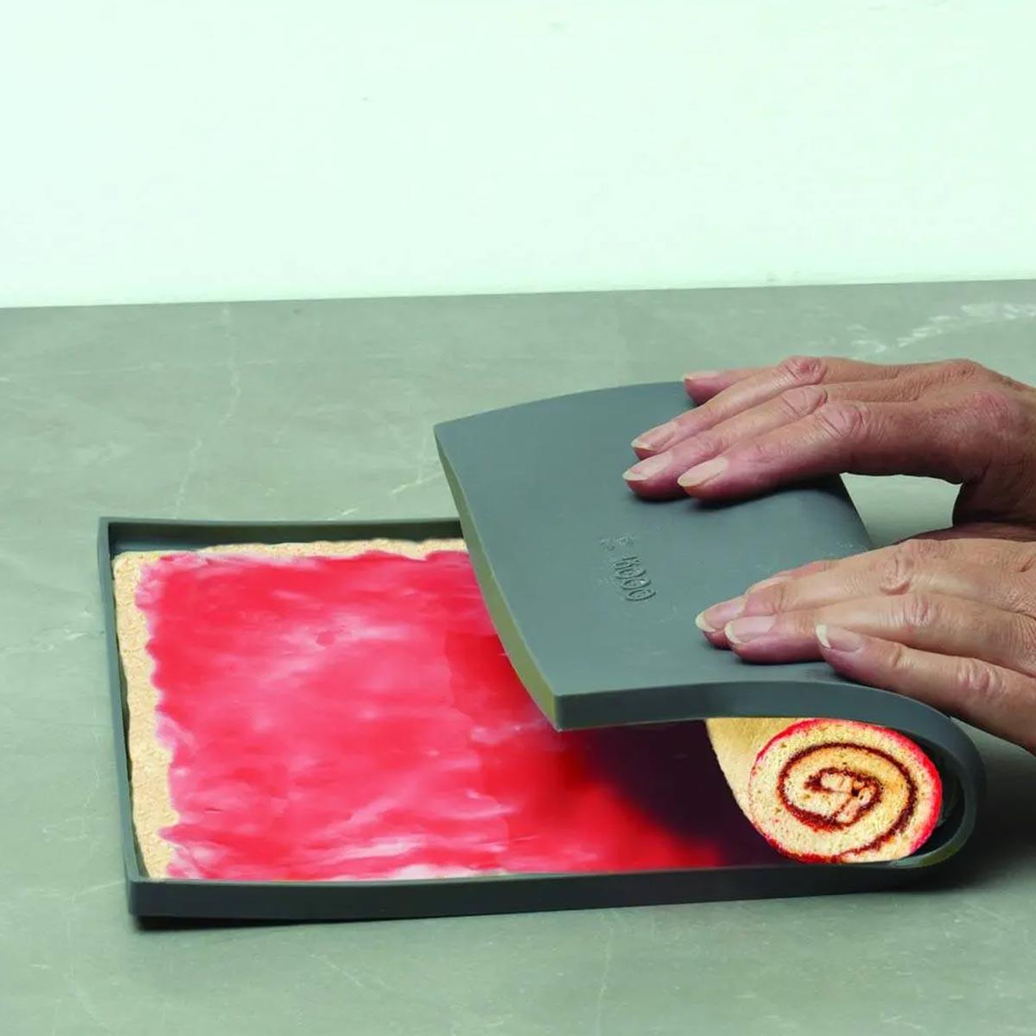 Voir la diapositive 3 : FIVE Plaque genoise silicone 37x27cm
