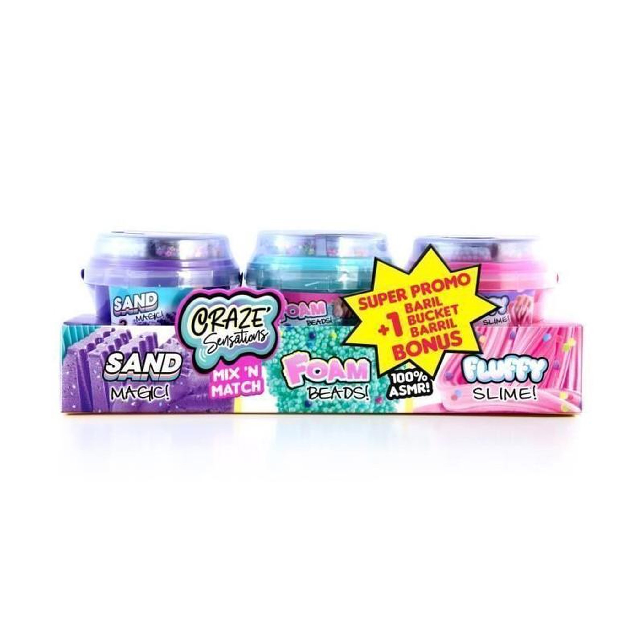 Voir la diapositive 5 : Canal Toys MIX + MATCH Sensations - 2 barils + 1 bonus