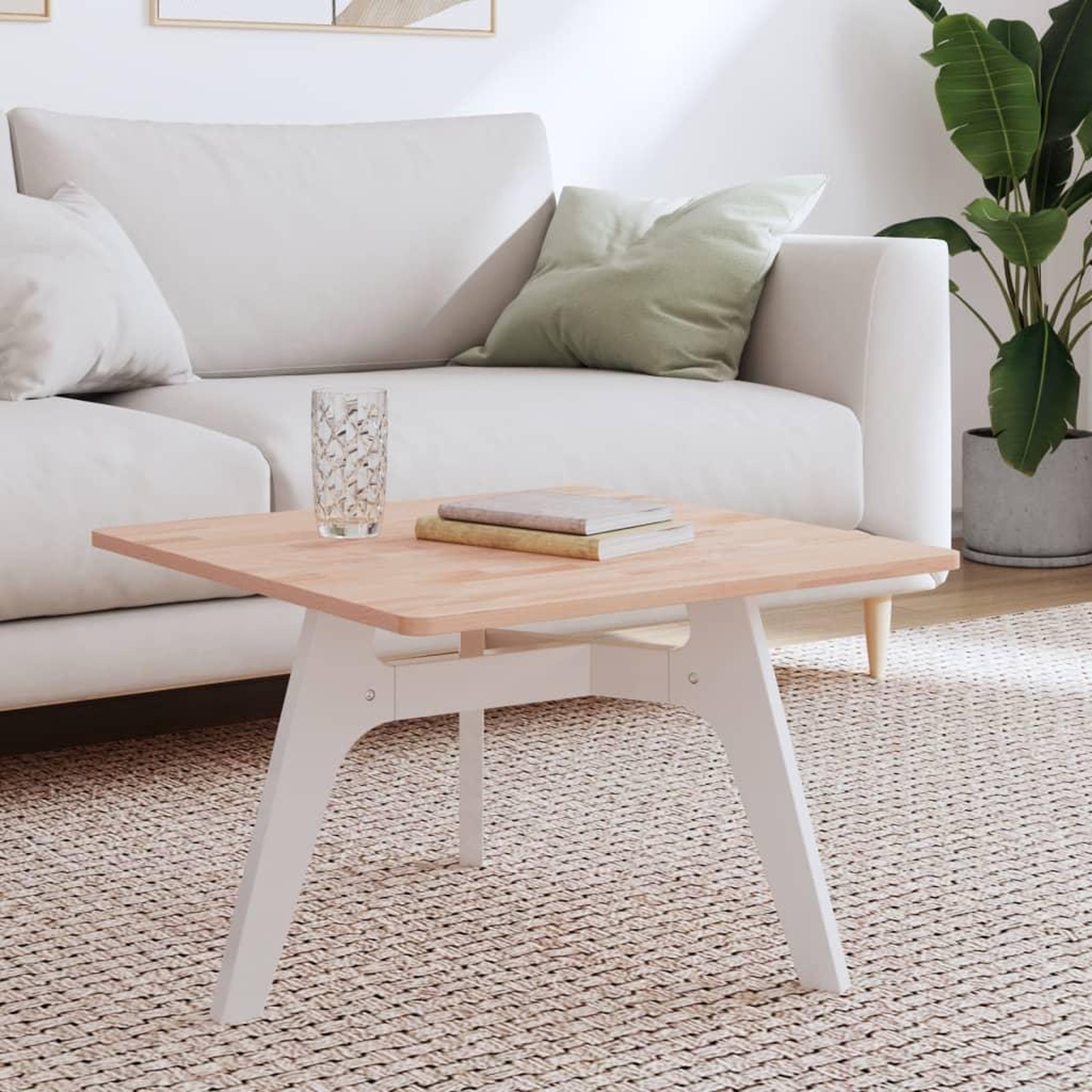 VIDAXL Dessus de table 60x60x1,5 cm carre bois massif de hetre
