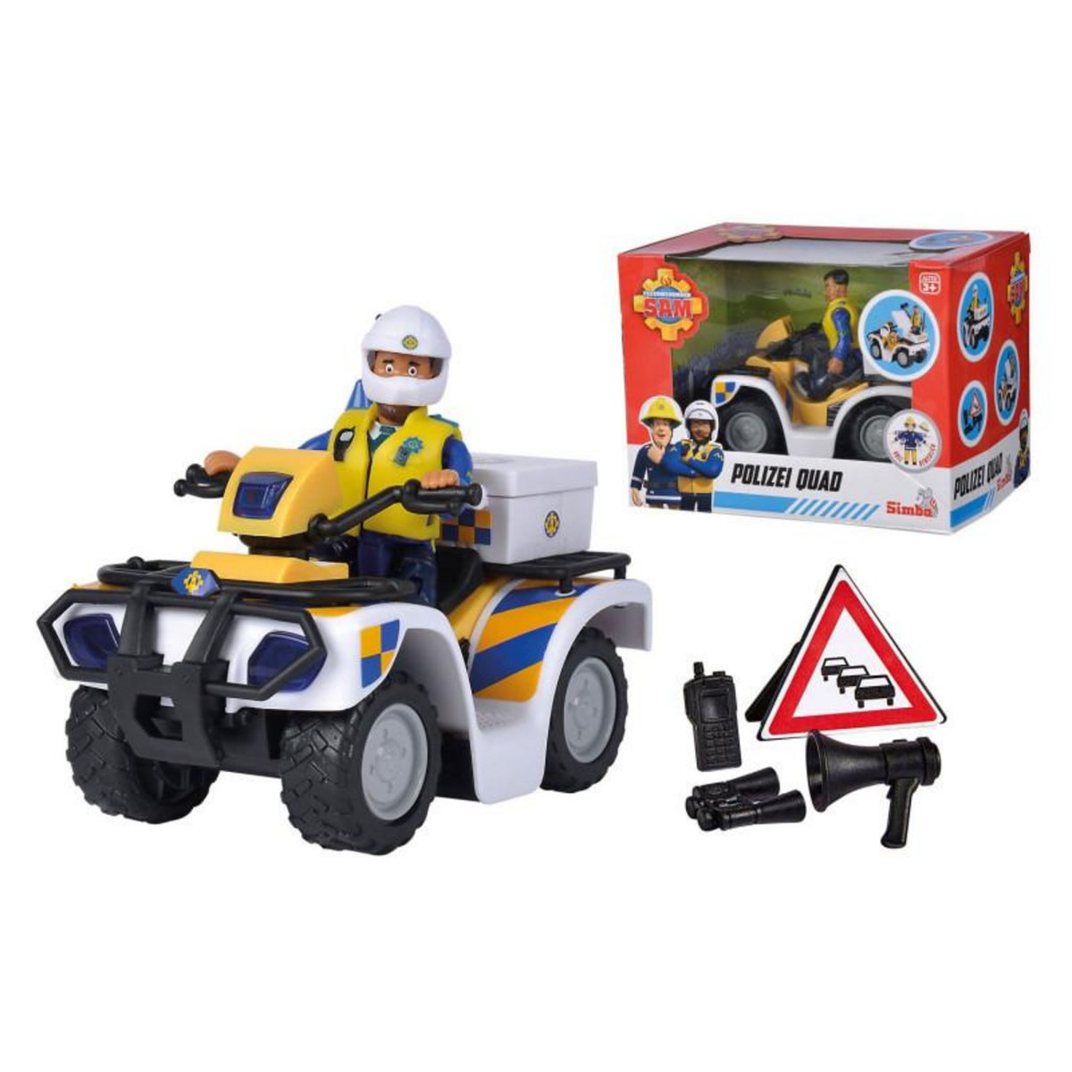 SIMBA SIMBA Fireman Sam Police Quad