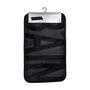 Voir la diapositive 3 : Paris Prix Tapis de Bain Microfibre  Relief  45x75cm Noir