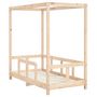 Voir la diapositive 3 : VIDAXL Cadre de lit pour enfant 70x140 cm bois de pin massif