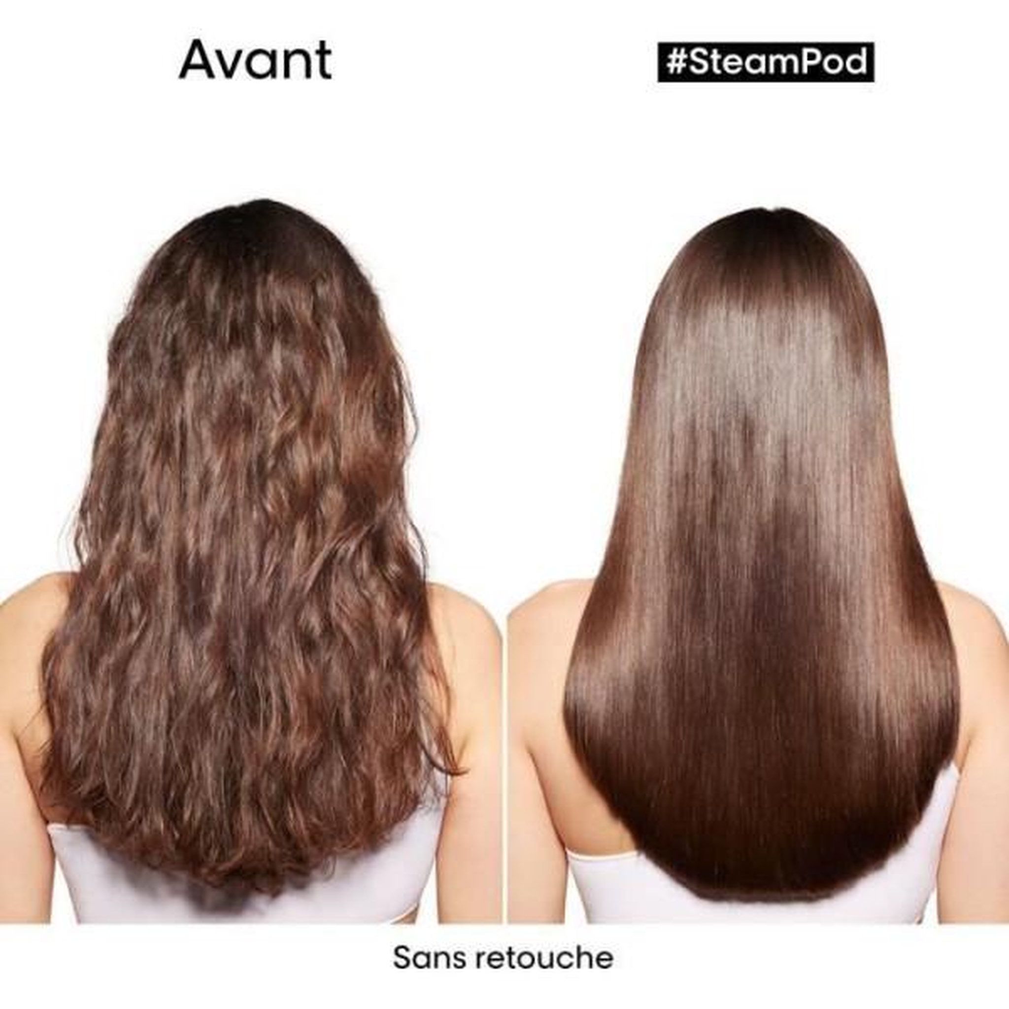 Voir la diapositive 4 : L'OREAL PROFESSIONNEL Fer a Lisser SteamPod 4 - Lisseur boucleur vapeur professionnel - L'OREAL PROFESSIONNEL - 3 Températures - Outil + Soin Lissant Concentré